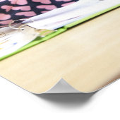 Students working together in classroom poster (Ecke)