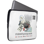 STUDENTSynergy - Laptop-Sieb 13" Laptopschutzhülle (Vorne Rechts)