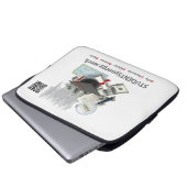 STUDENTSynergy - Laptop-Sieb 13" Laptopschutzhülle (Vorne Knopf)