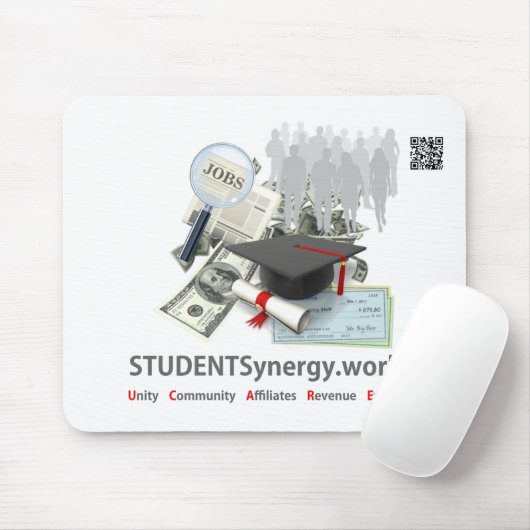 STUDENTSynergy - Maus-Pad Mousepad (Mit Mouse)