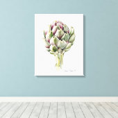 Studie Artichoke 1993 Leinwanddruck (Insitu (Holzboden))