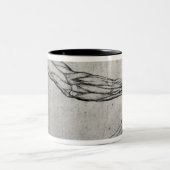 Studie der Arme Zweifarbige Tasse (Mittel)