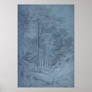 Studie der Asche und anderer Bäume Poster