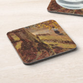 Studie der Baumstämme Untersetzer (Linke Seite)