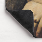 Studie der Hände einer Frau Mousepad (Ecke)