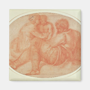 Studie der heiligen Familie Magnet