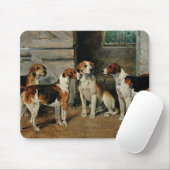 Studie der Jagdhunde Mousepad (Mit Mouse)