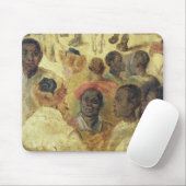 Studie der maurischen Köpfe Mousepad (Mit Mouse)