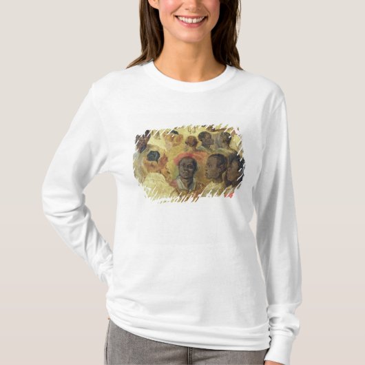 Studie der maurischen Köpfe T-Shirt (Vorderseite)