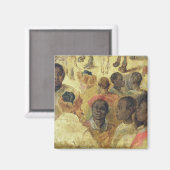 Studie der maurischen Leiter Magnet (Vorderseite/Rückseite)