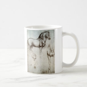 Studie der Pferde - Leonardo da Vinci Kaffeetasse