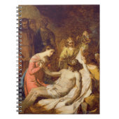 Studie der Wehklage auf dem toten Christus (Öl O Notizblock (Vorderseite)