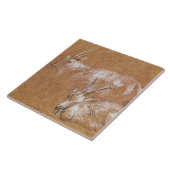 Studie der Ziegen (Zeichnen) Fliese (Seite)