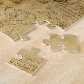 Studie des Babyfötus von Leonardo da Vinci Puzzle (Seite)