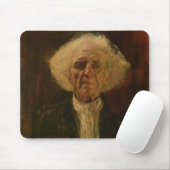 Studie des Kopfes eines blinden Mannes (Öl auf Mousepad (Mit Mouse)