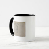 Studie des Kopfes eines RAMs (Schwarzes, heiter u. Tasse (Vorderseite Links)