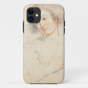 Studie des Kopfes von St. Apollonia (Zeichnen) Case-Mate iPhone Hülle