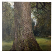 Studie des Stammes eines Ulmen-Baums, c.1821 (Öl Fliese (Vorderseite)