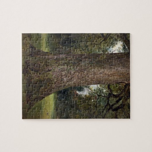 Studie des Stammes eines Ulmen-Baums, c.1821 (Öl Puzzle (Horizontal)