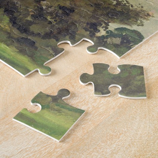 Studie einer Esche, c.1851 (Öl auf Papier auf Puzzle (Seite)