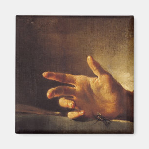 Studie einer Hand Magnet