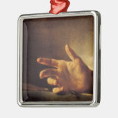 Studie einer Hand Silbernes Ornament (Links)