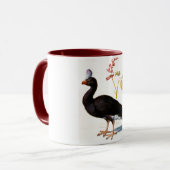 Studie einer Helmeted Curassow, Arcimboldo Tasse (Vorderseite Links)