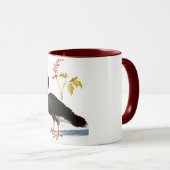 Studie einer Helmeted Curassow, Arcimboldo Tasse (VorderseiteRechts)