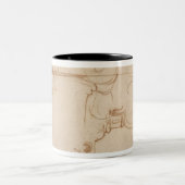 Studie einer IonenHauptstadt Zweifarbige Tasse (Mittel)