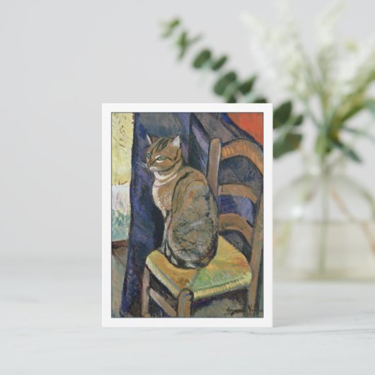 Studie einer Kunsthandwerkskasse durch Valadon Postkarte (Stehend Vorderseite)