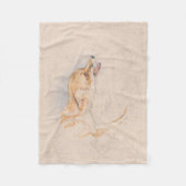 Studie eines Crouching Fox (von John Frederick Lew Fleecedecke (Vorderseite)