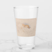 Studie eines Crouching Fox (von John Frederick Lew Glas (Vorderseite)