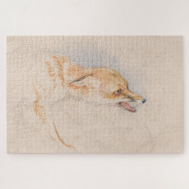 Studie eines Crouching Fox (von John Frederick Lew Puzzle