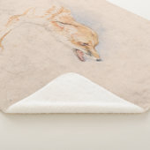 Studie eines Crouching Fox (von John Frederick Lew Sherpadecke (3/4)