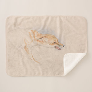 Studie eines Crouching Fox (von John Frederick Lew Sherpadecke