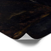 Studie eines Daple Gray Poster (Ecke)