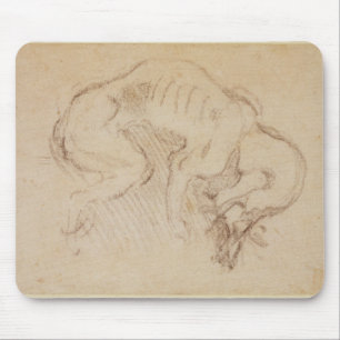 Studie eines Hundes Mousepad