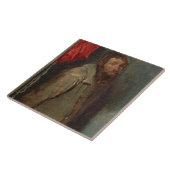 Studie eines jüdischen Kaufmannes (Öl an Bord) Fliese (Seite)