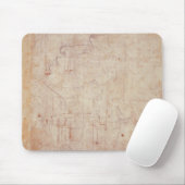 Studie eines Kopfes, 1525-26 Mousepad (Mit Mouse)