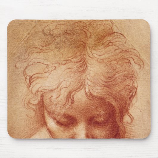 Studie eines Kopfes Mousepad (Vorne)