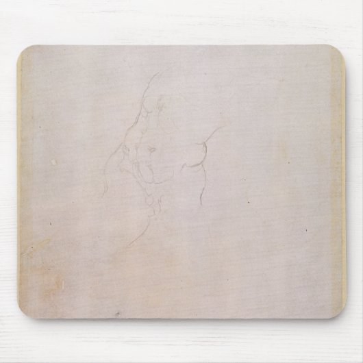 Studie eines männlichen Torsos Mousepad (Vorne)