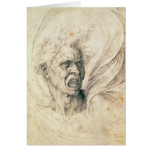 Studie eines Mannschreiens (Vorne)