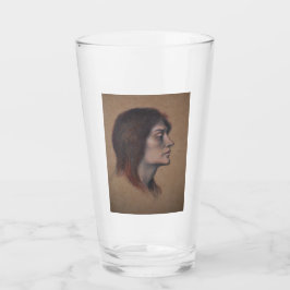 Studie eines weiblichen Leiters (von Evelyn De Mor Glas