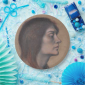 Studie eines weiblichen Leiters (von Evelyn De Mor Pappteller (Party)