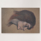 Studie eines weiblichen Leiters (von Evelyn De Mor Puzzle (Horizontal)