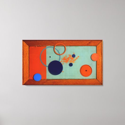 Studie Farbe/Material Nr. 1 Leinwanddruck (Vorderseite)