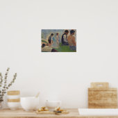 Studie für Bathers in Asnières Poster (Küche)