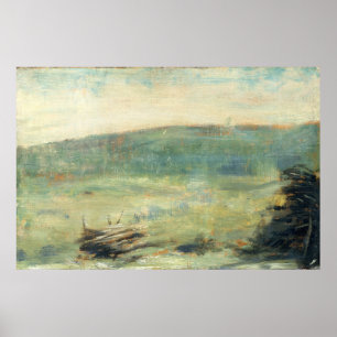 Studie für Bathers in Asnières Poster