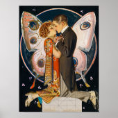 Studie für Butterfly Couple, 1923 von Leyendecker Poster (Vorne)