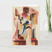 Studie für das Fenster "Bright Shop" | August Mack Karte (Vorderseite)